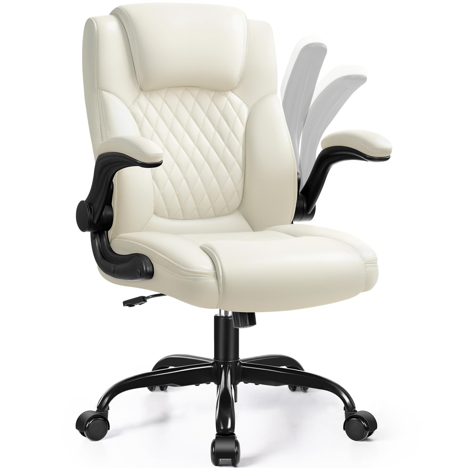 BRICK ATTIC LEATHER OFFICE CHAIR PU HOME COMPUTER DESK CHAIRS - MP245