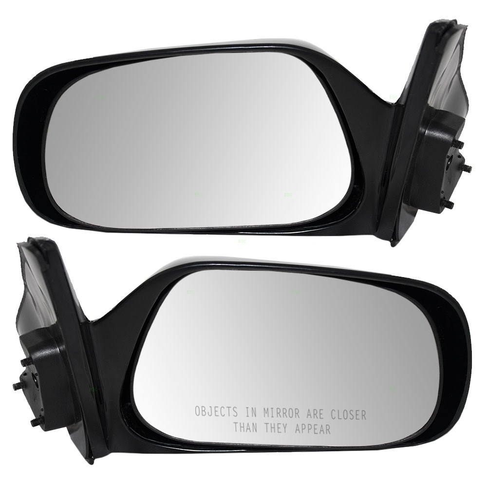 Manual Mirror For 1988-1992 Corolla Sedan/Wagon USA Built Set 8791001021