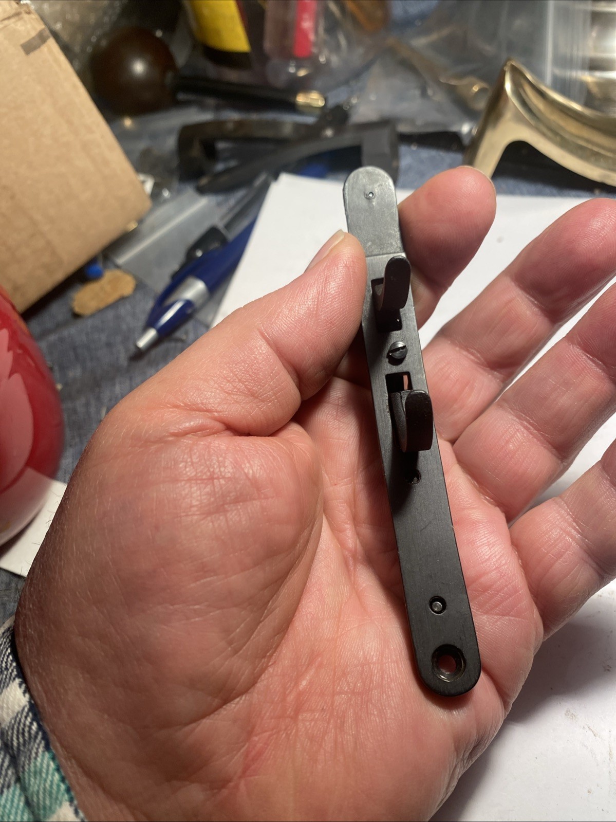 New Lyman Double Set Trigger Assembly and Screw.