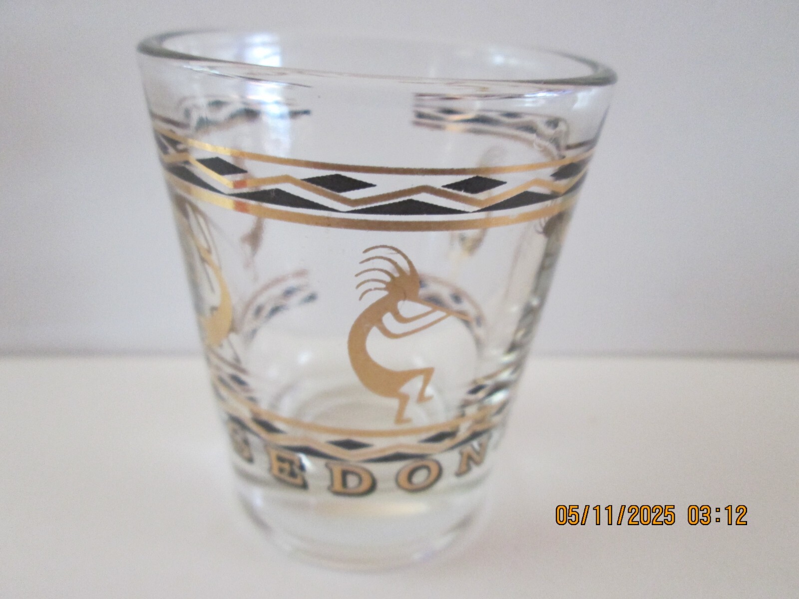 "SEDONA" SHOT GLASS.