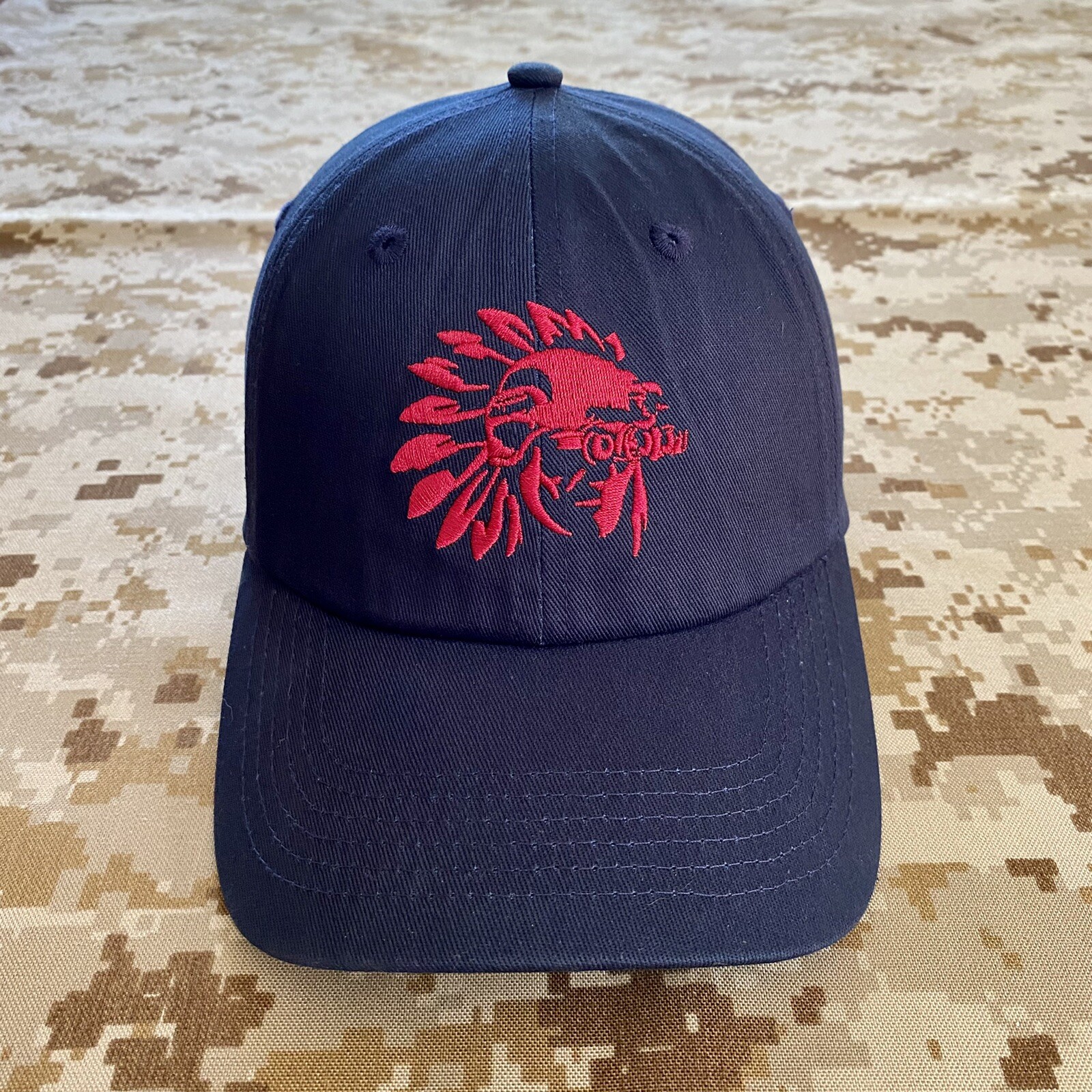 One 7 Six O7S Logo Navy Team Dad Hat