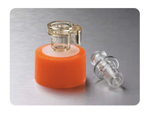 (4/Cs) CORNING CellStack Culture Chamber Filling Cap Accessory 33mm MPC Quick
