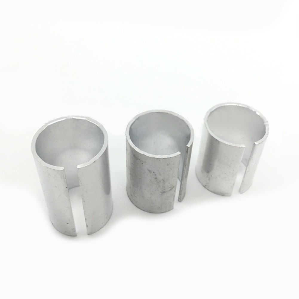 1x Bike Stem Shim 1 Steerer To 1 1/8 Fork 28.6-25.4mm Stem Fork Adapter Silver