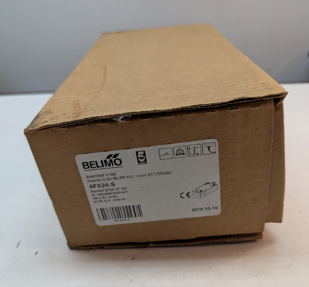 BELIMO AFX24-S Damper Actuator NFB24-SR 24VAC/DC 6VA 3.5W Set