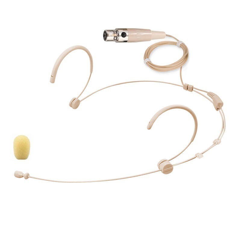 Beige Headset Microphone for Shure BLX14/P31 UHF Wireless Microphone System