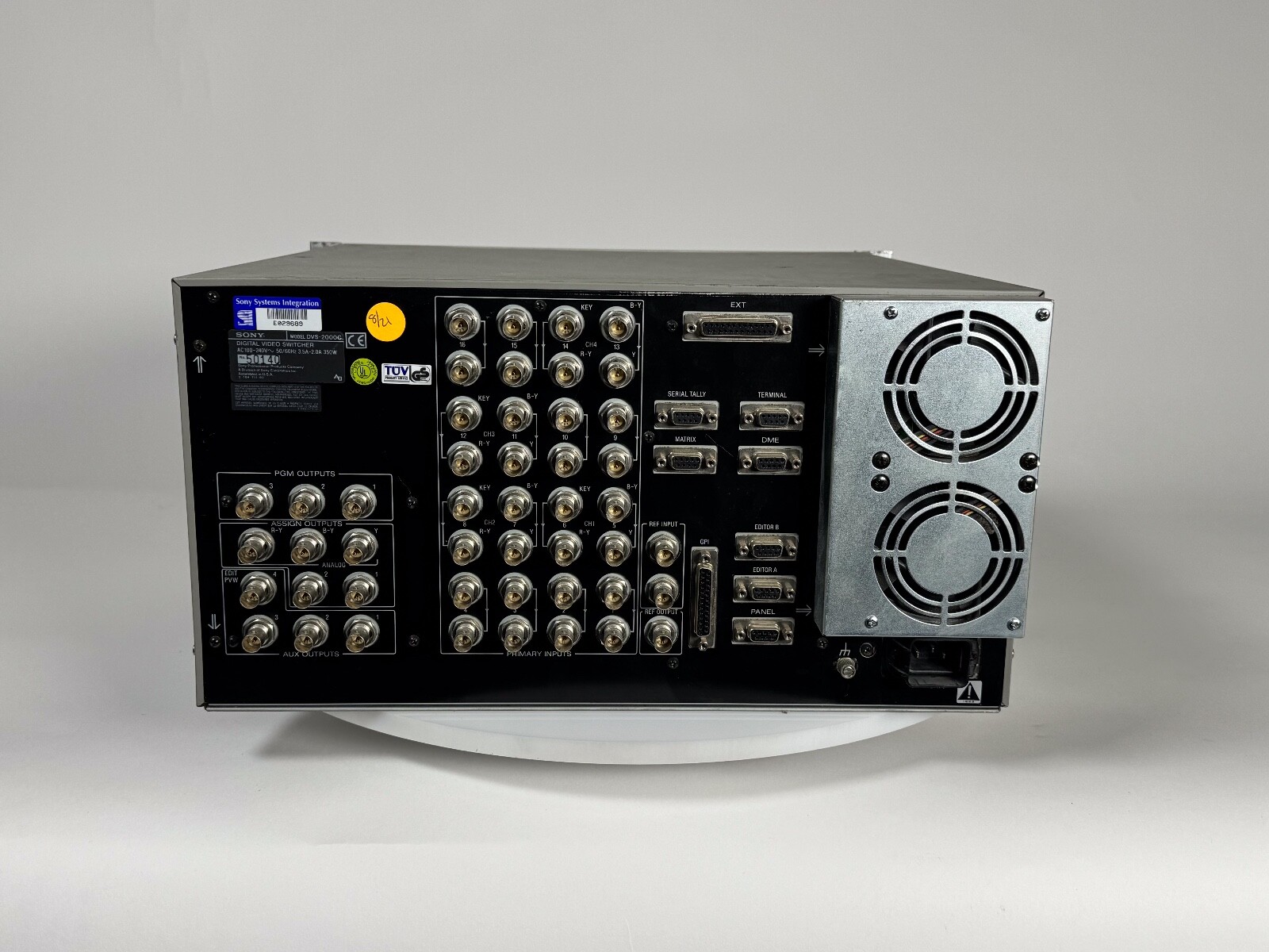 SONY Switcher Control DVS-2000C Model & BKDS-2010 Switcher Panel