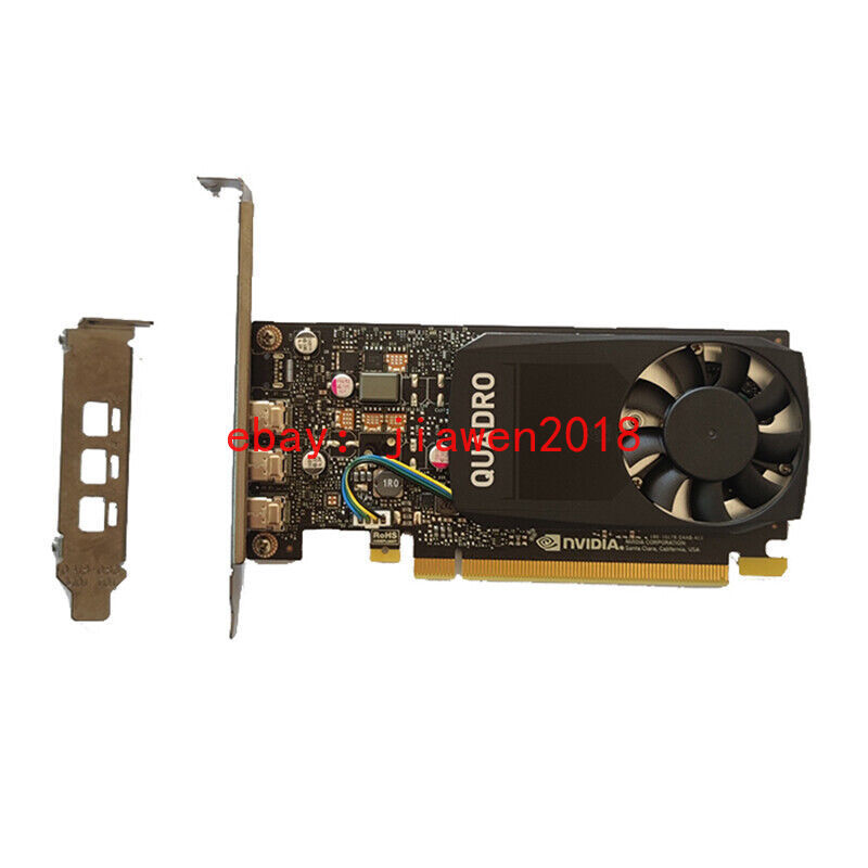 PNY Quadro P1000 Video Card VCQP1000V2-PB | 4GB GDDR5 | PCIe 3.0 x16