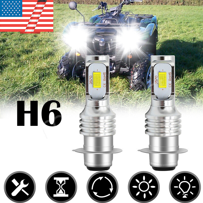 FOR Yamaha Rhino 660700 Kit de faros LED YXR660FA YXR700F YXR660FAH 6x 6000K