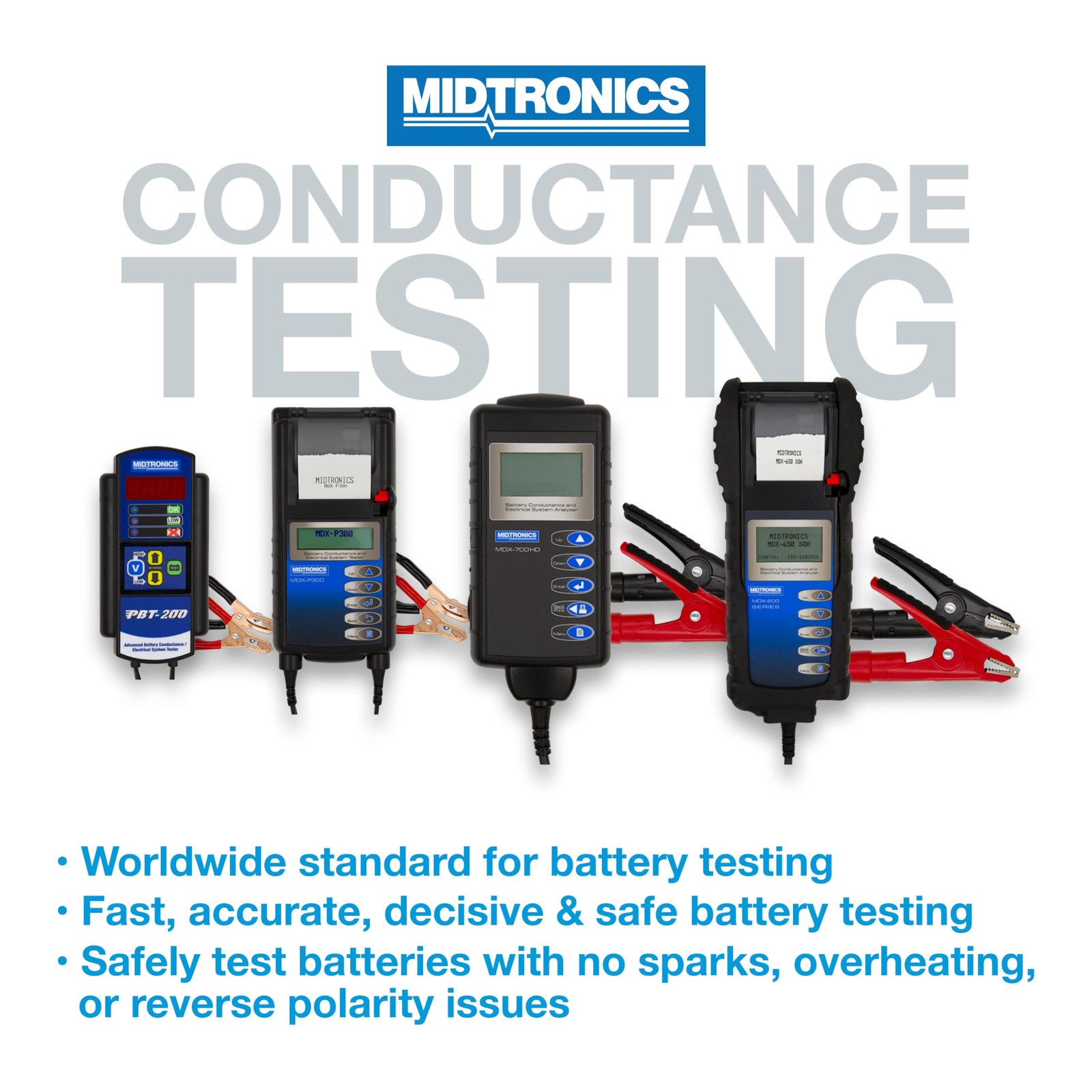 BATTERY STARTING SYSTEM TESTER PRINTER COMBO
