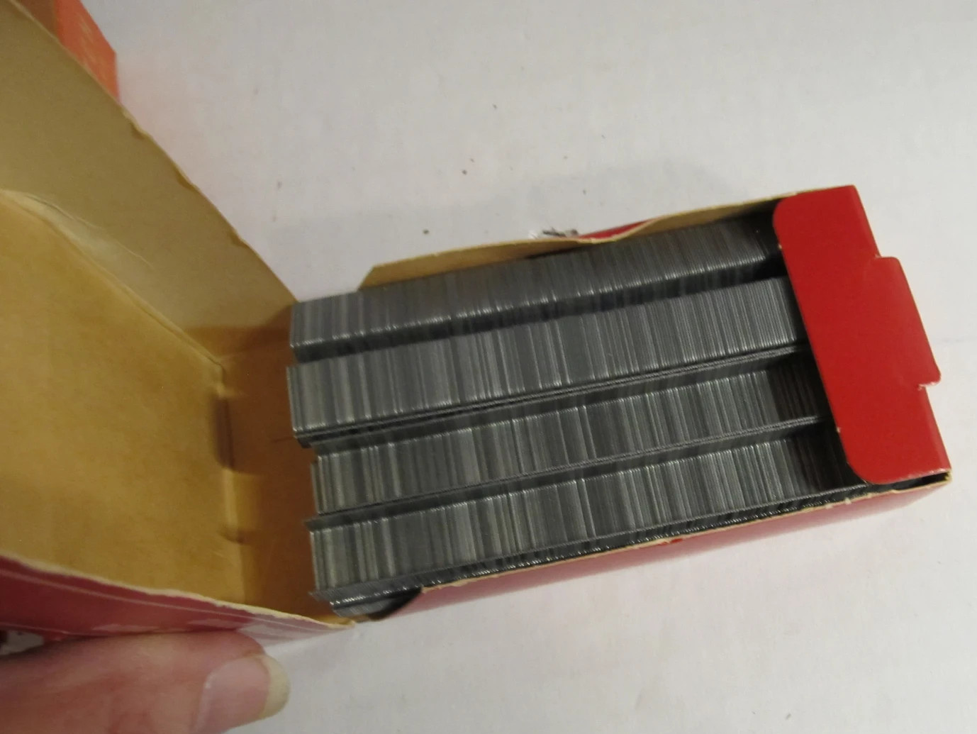 3 Boxes Vintage Bostitch Staples 2 boxes B8 5000 & SBS 5000 Chisel Point Staples