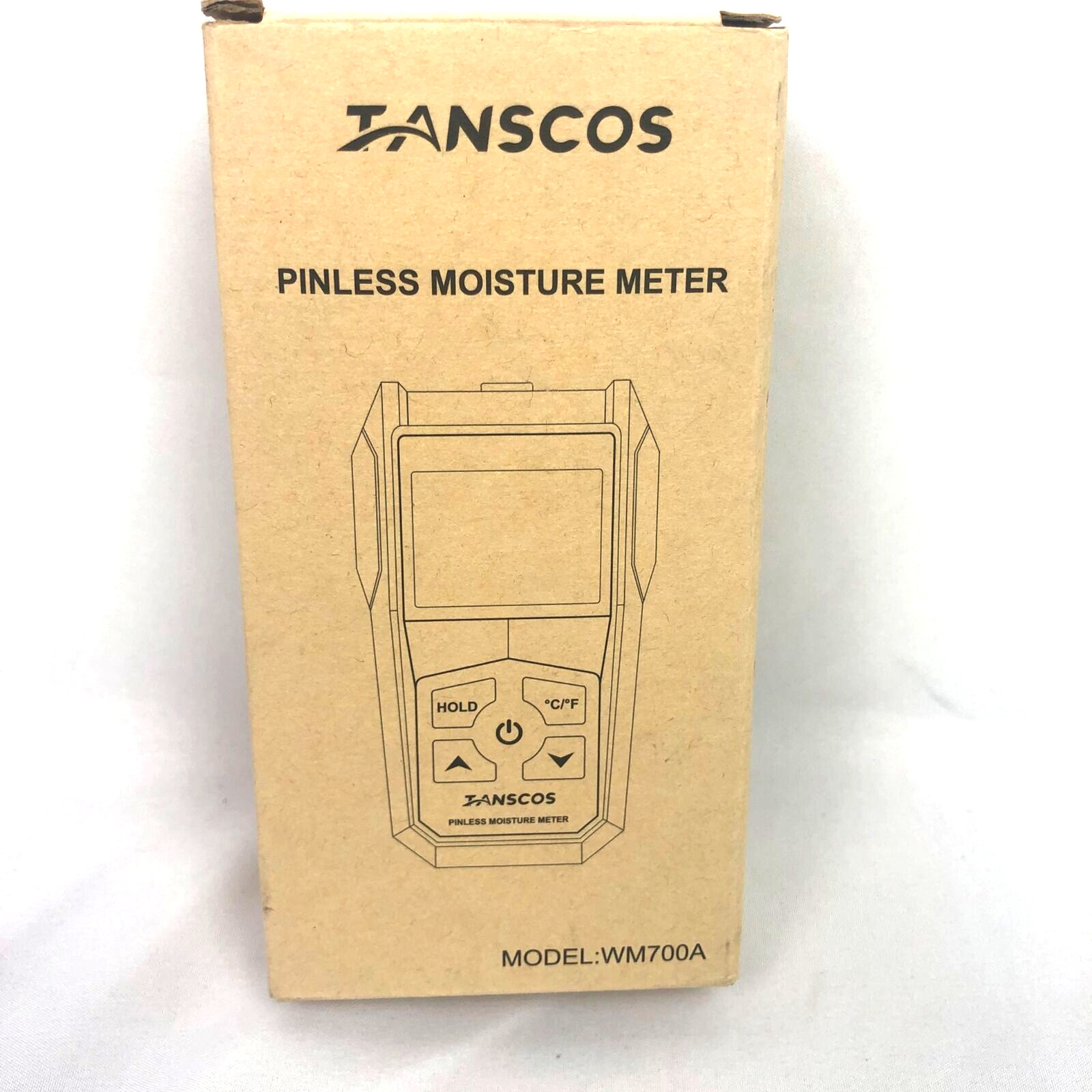 NEW Pinless Moisture Meter Model #WM700A Open Box