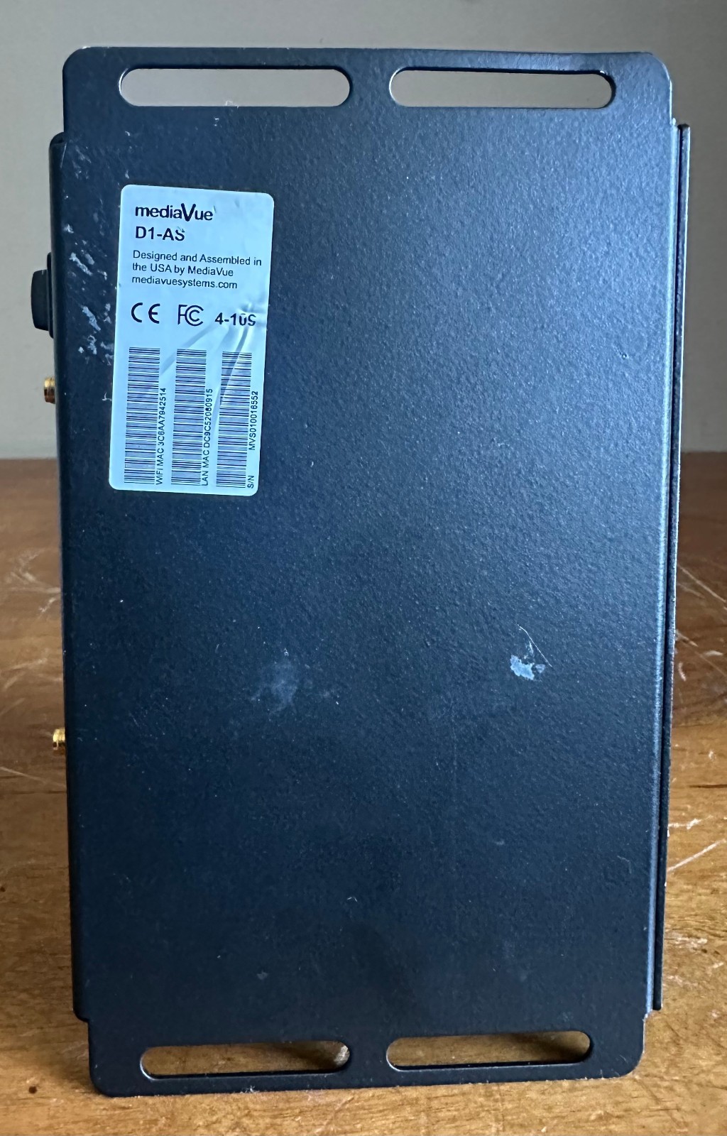 MediaVue Model D1-As Digital 4K Signage Active Network Manager Systems Player