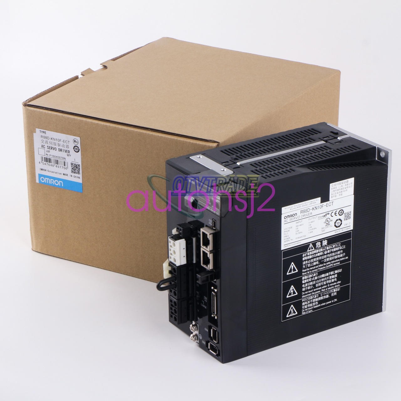 New 1PC OMRON R88D-KN10F-ECT Servo Drive New