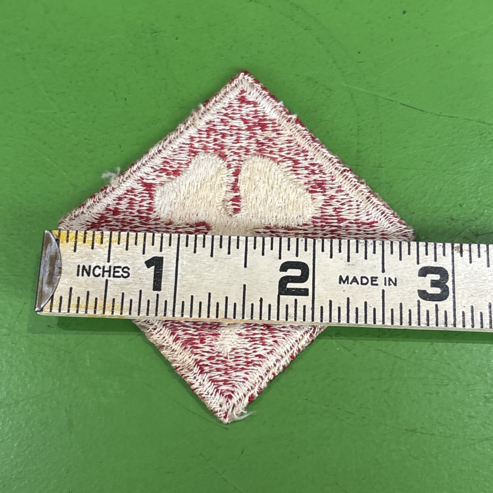 US Army 4th Army Patch Four Leaf Clover