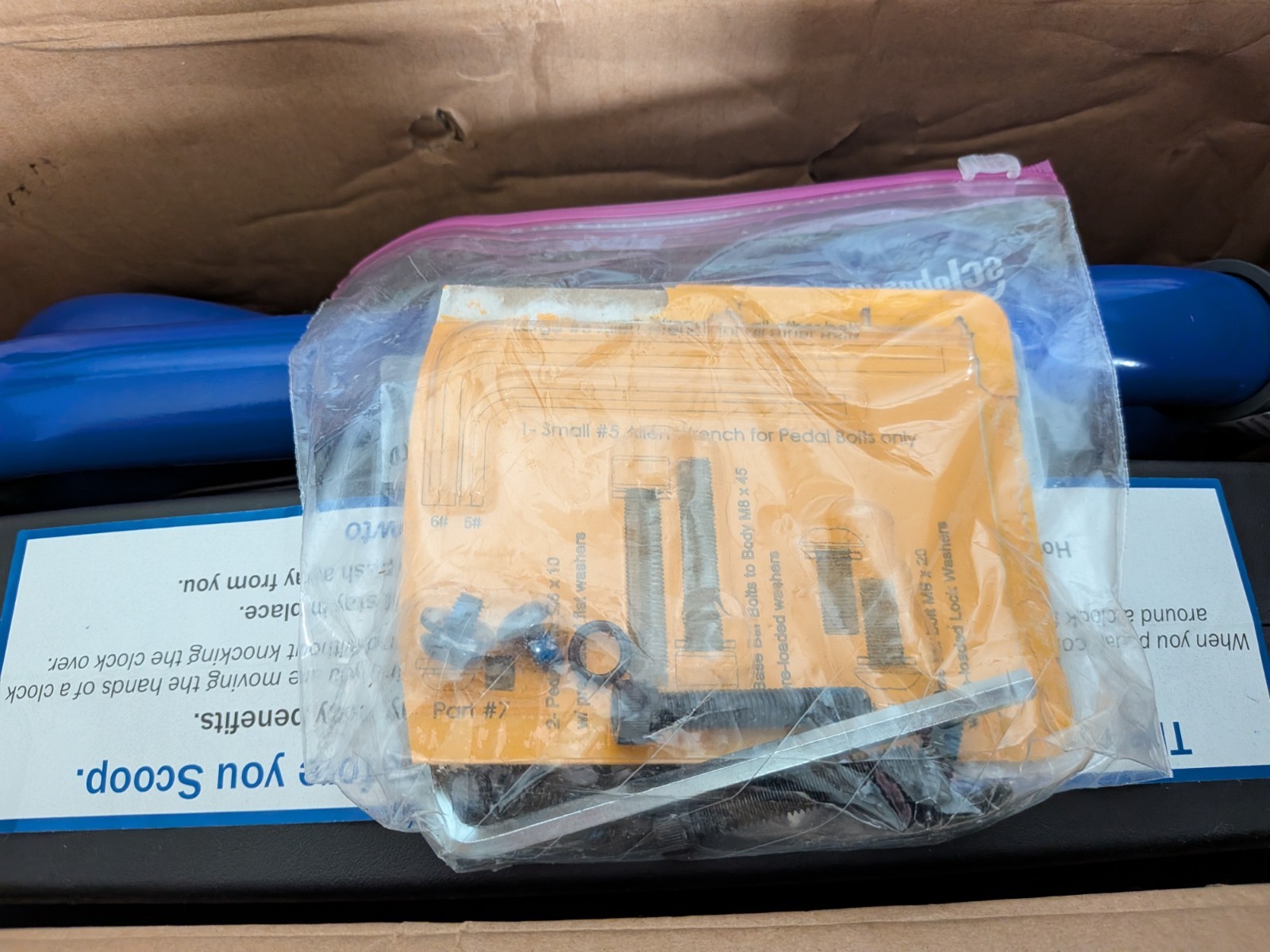 Scoop Lateral Recumbent Trainer SC100B Open Box All Pieces Checked!