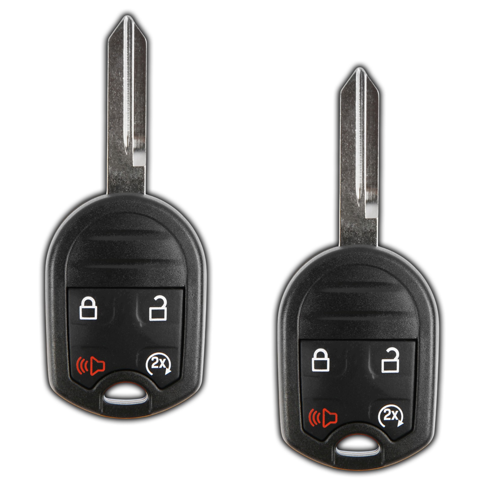 Replacement for Ford 11-16 F 150 250 350 450 11-15 Explorer Remote Key Fob Pair