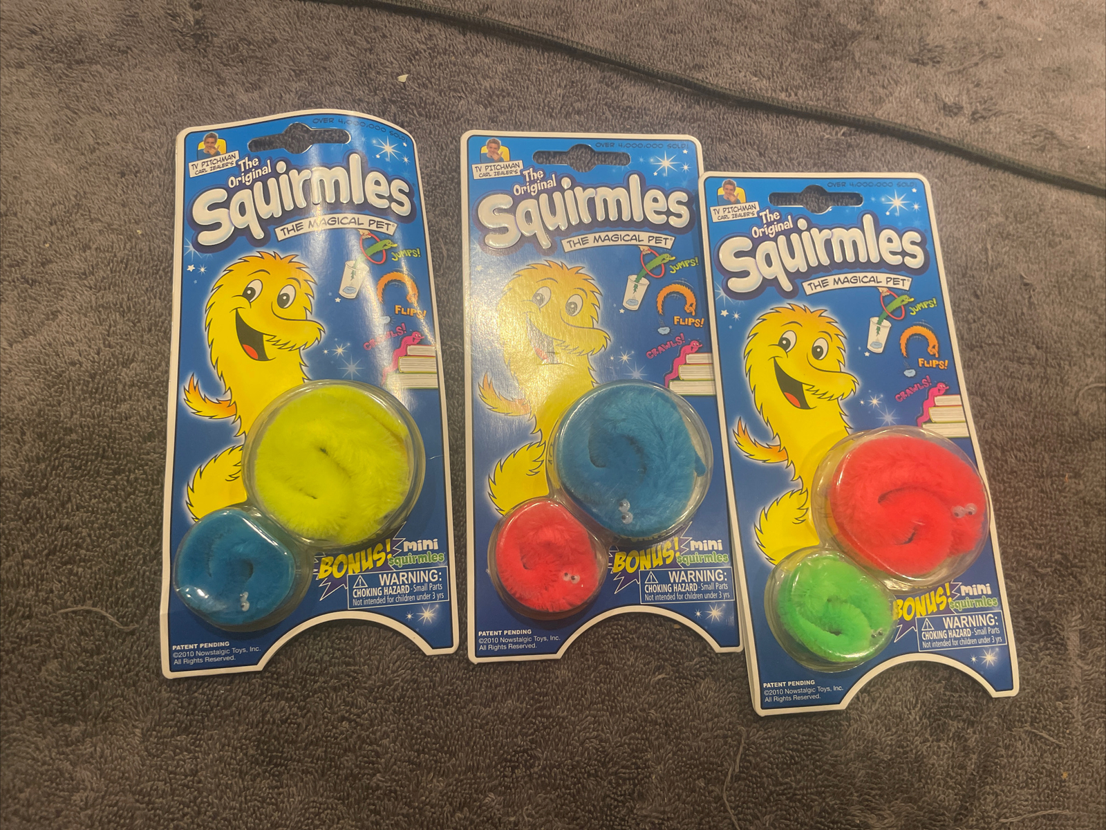 Nowstalgic Toys Squirmles with baby, The Original Magical Pet  - New