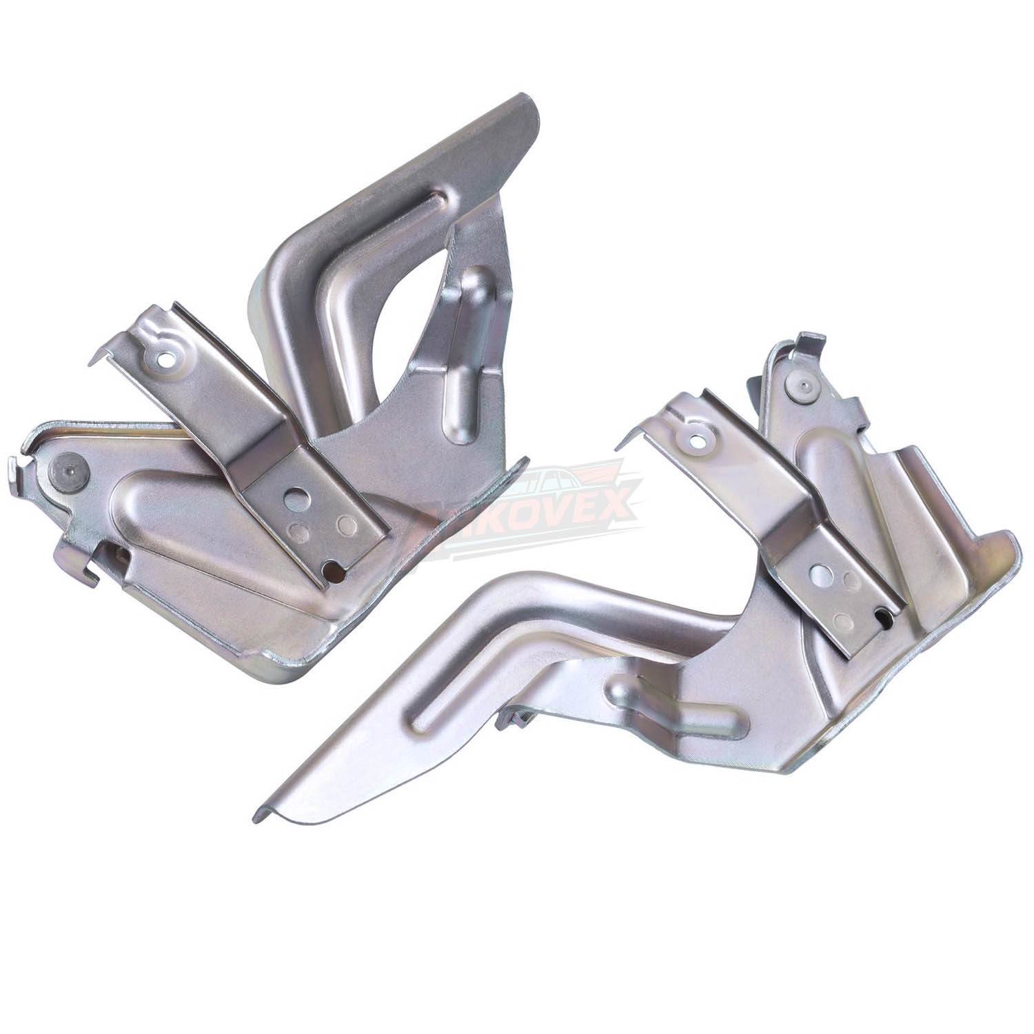 For 2018-2021 Nissan Kicks Hood Hinge Driver & Passenger Left & Right Side 2pc