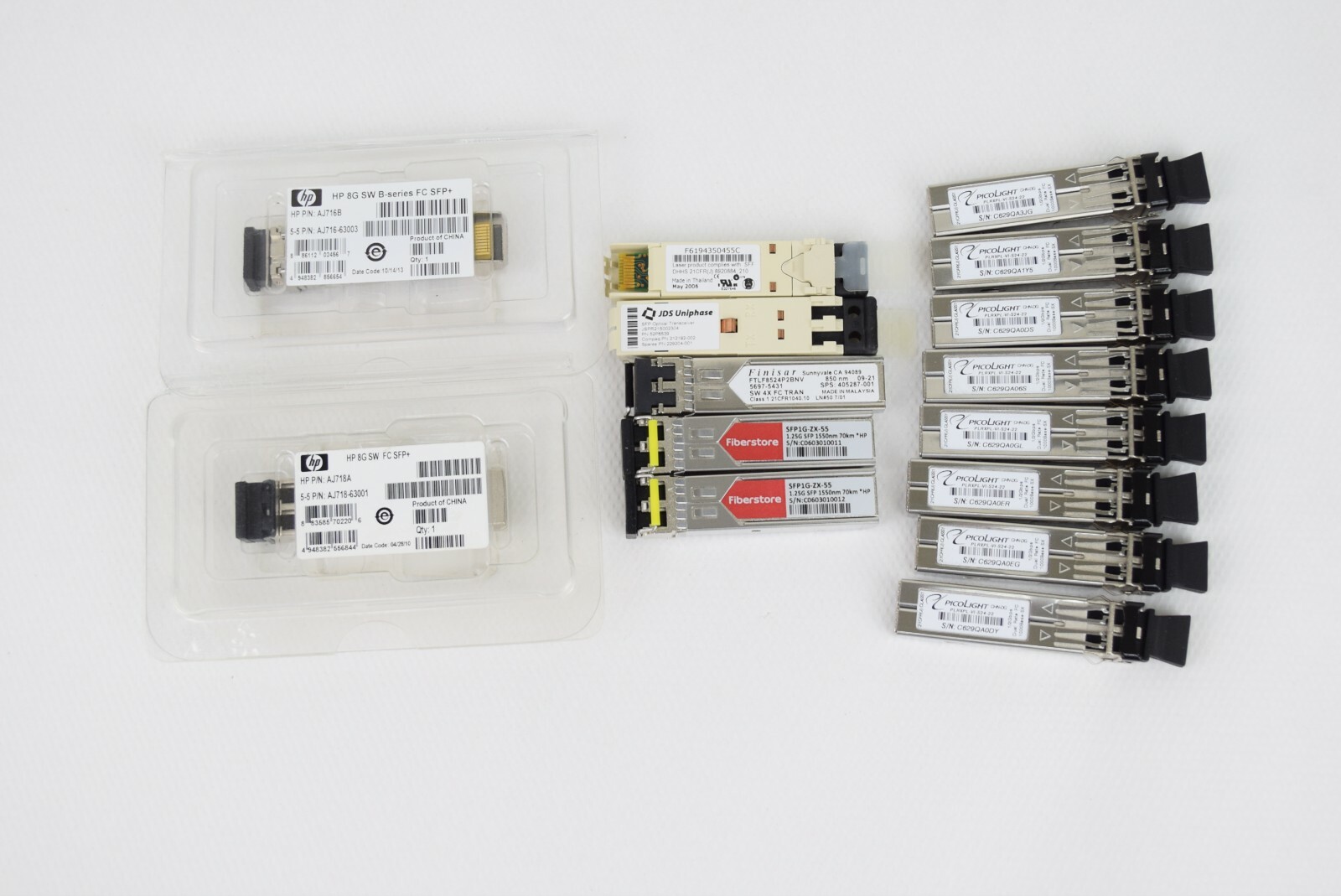 PicoLight  FIberoptics Transceiver Various Models Lot of 15
