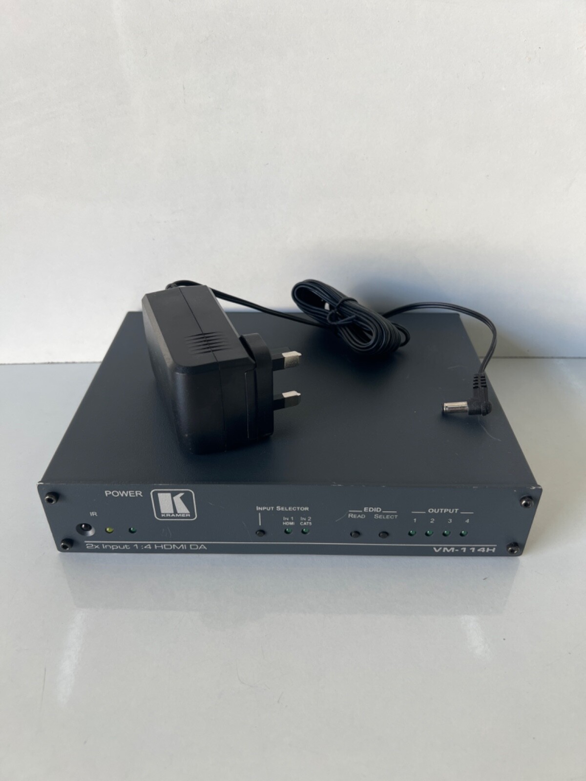 KRAMER VM-114H 2XINPUT 1:4 HDMI/DGKAT SWITCHER & HDMI DISTRIBUTION AMPLIFIER