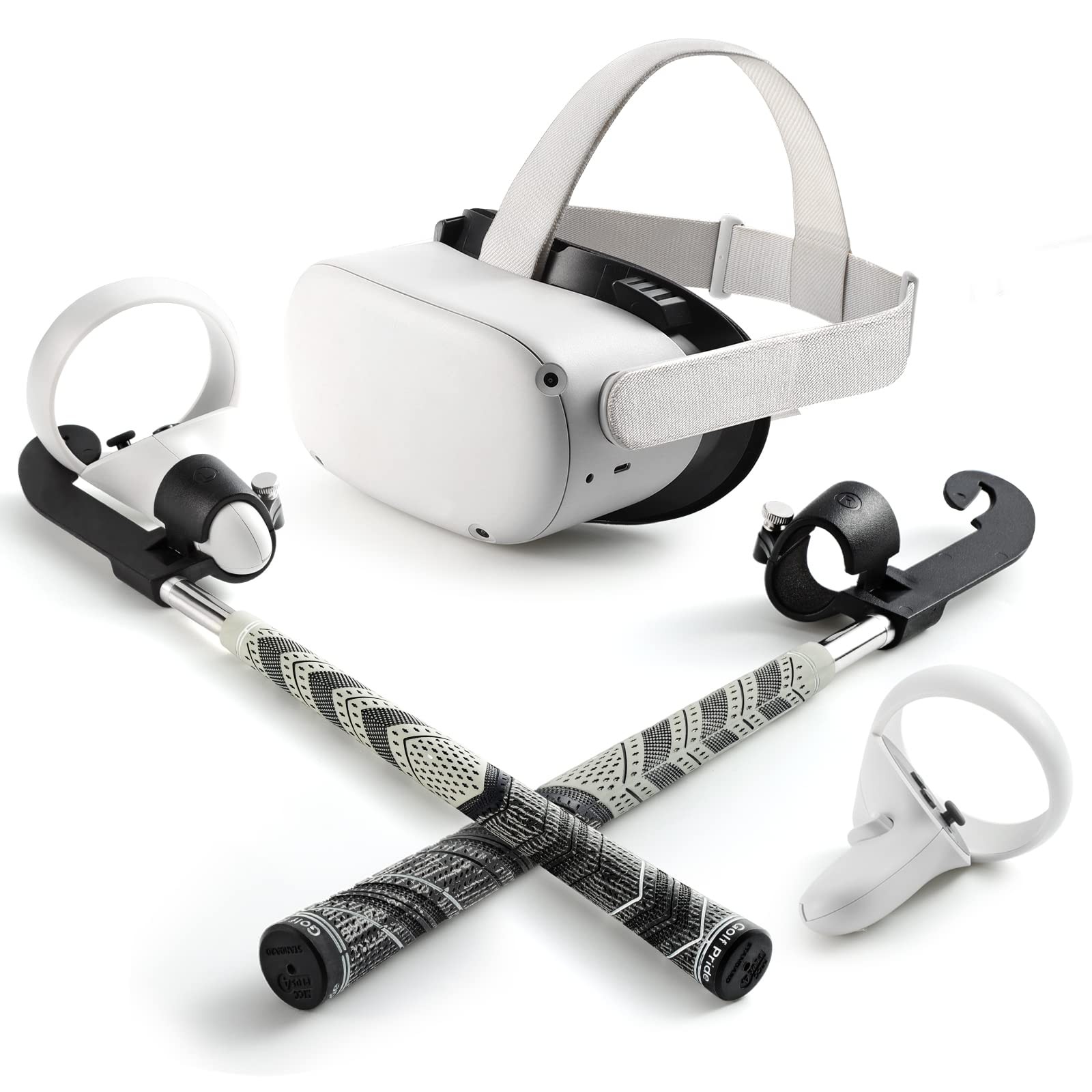 VR Golf Attachment Club for Oculus Quest 2 Accessories Golf+ (Quest 2, Left C...