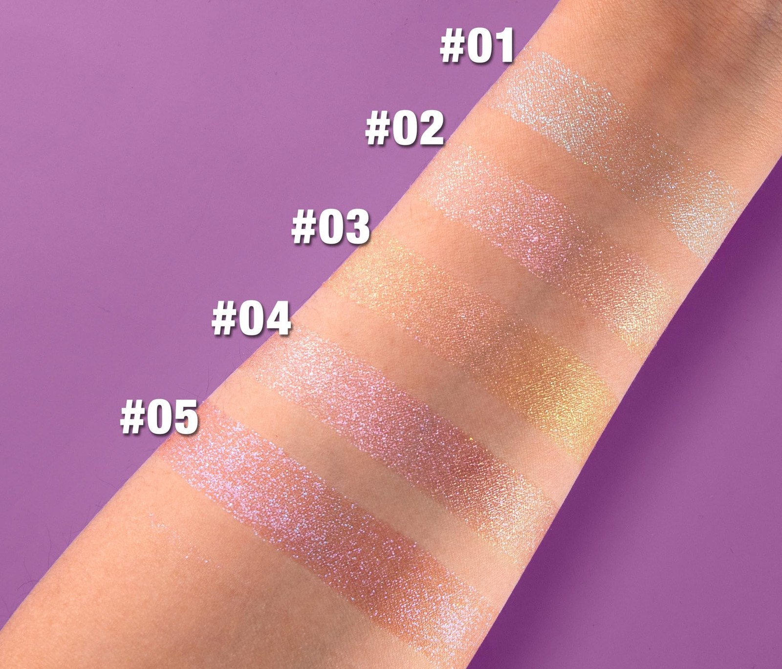 Pink Shimmer Sparkle Chameleon Duo Chrome Multichrome Mashed Potato Monochrom...