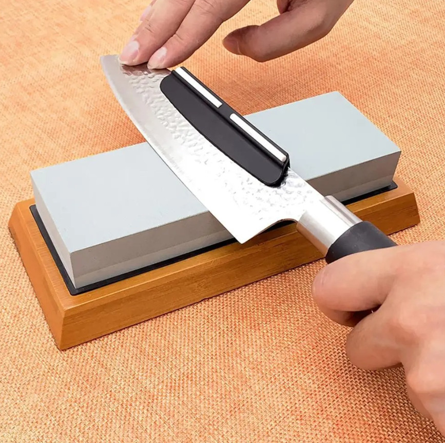 1pc Knife Sharpening Angle Guide Tool Plastic Blade Sharpener Aid - NEW