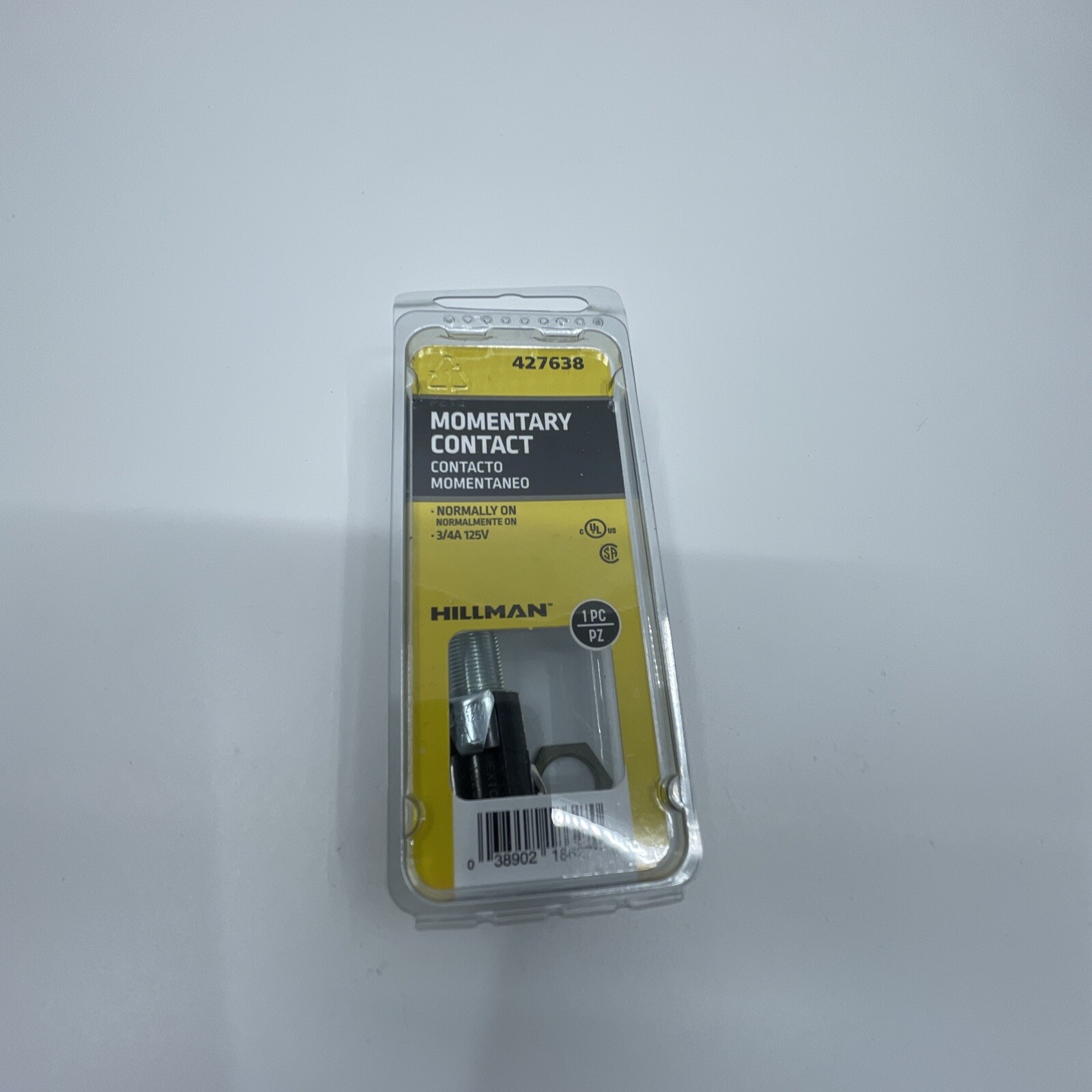 EATON Hillman Momentary contact 3/4a 125v #427638 Lot Of 2