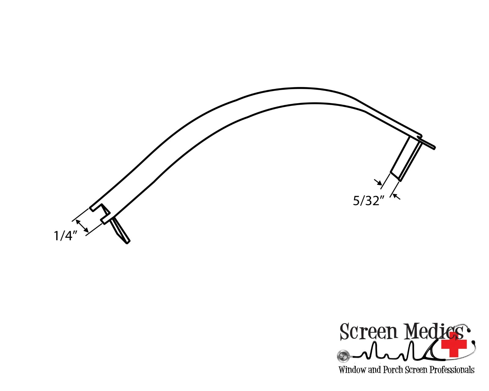 20 pack Leaf Springs - for window screen frames