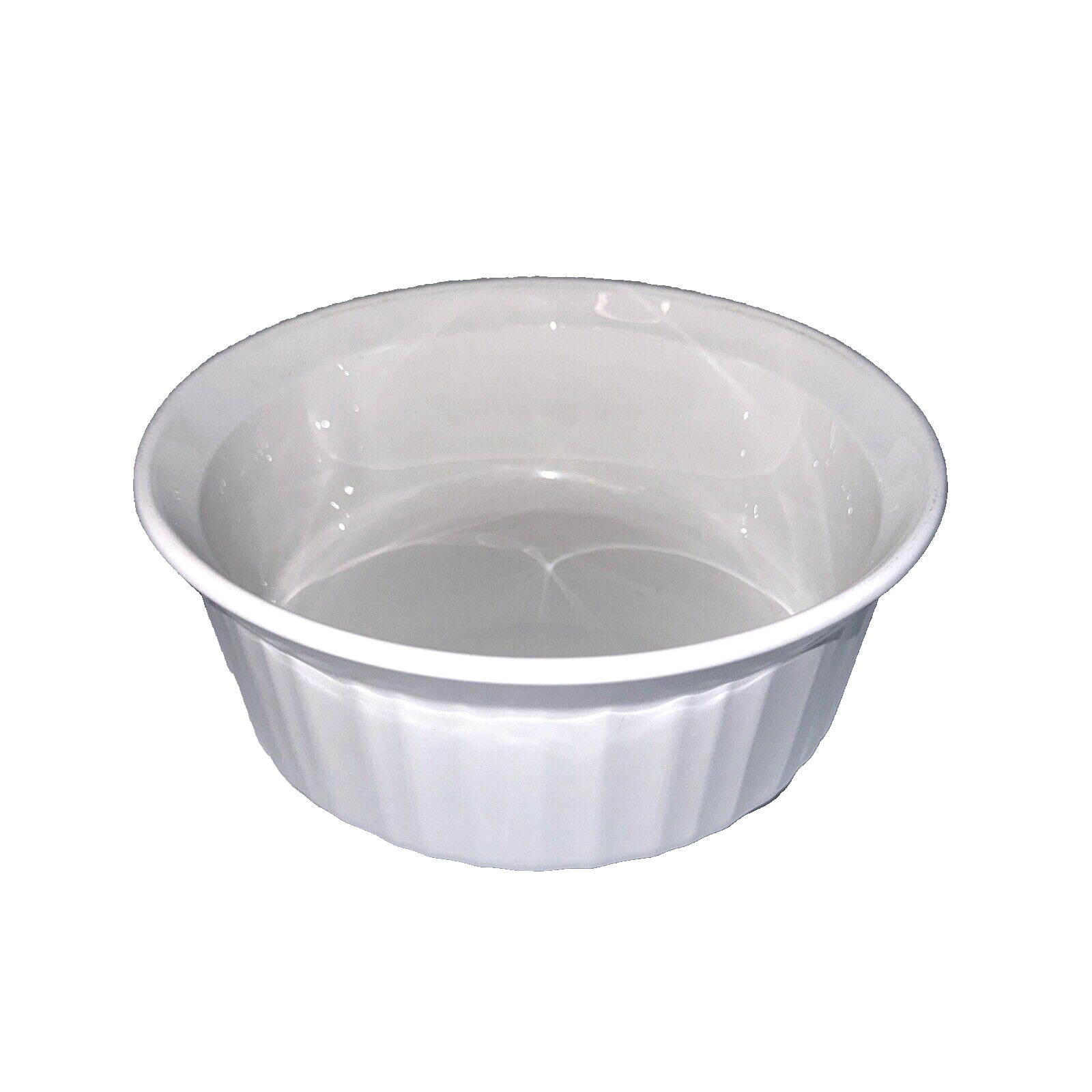 Corning Ware F-5-B French White 7.75 Inch Casserole Dish