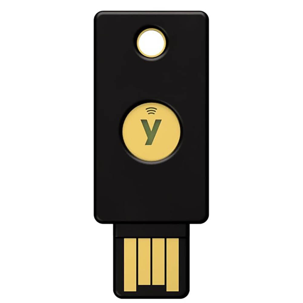 New YubiKey 5 NFC - Two-Factor authentication MFA Security Key Connect via USB A