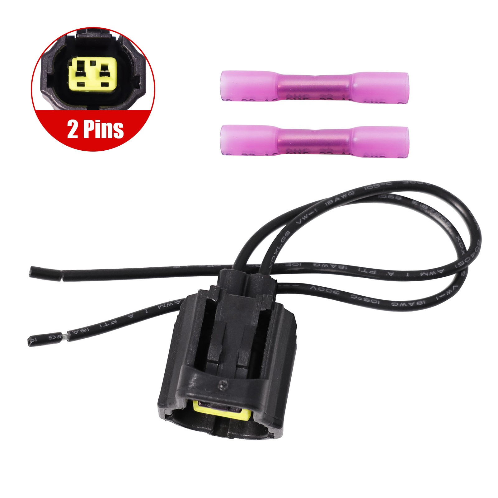 3U2Z14S411HYA Engine Coolant Temperature Sensor Connector for Mazda 3 5 6 94-20