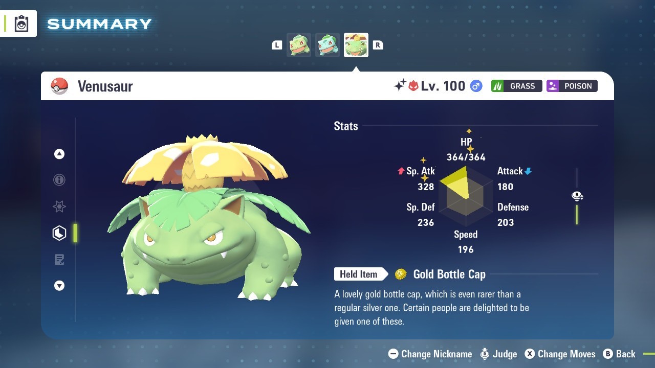 Pokémon Legends: Z-A Shiny Venusaur 6iv ✨Max EV✨ALPHA