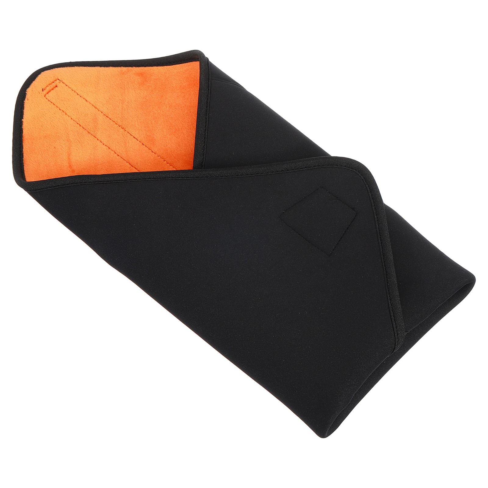 20.9"x20.9" Camera Protective Wrap with Thick Protective Neoprene, Black Orange