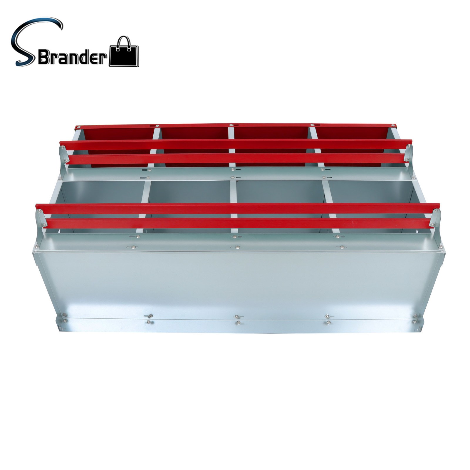 Chicken Nesting Boxes 8 Compartment Metal Poultry Nest Box Easy To Install