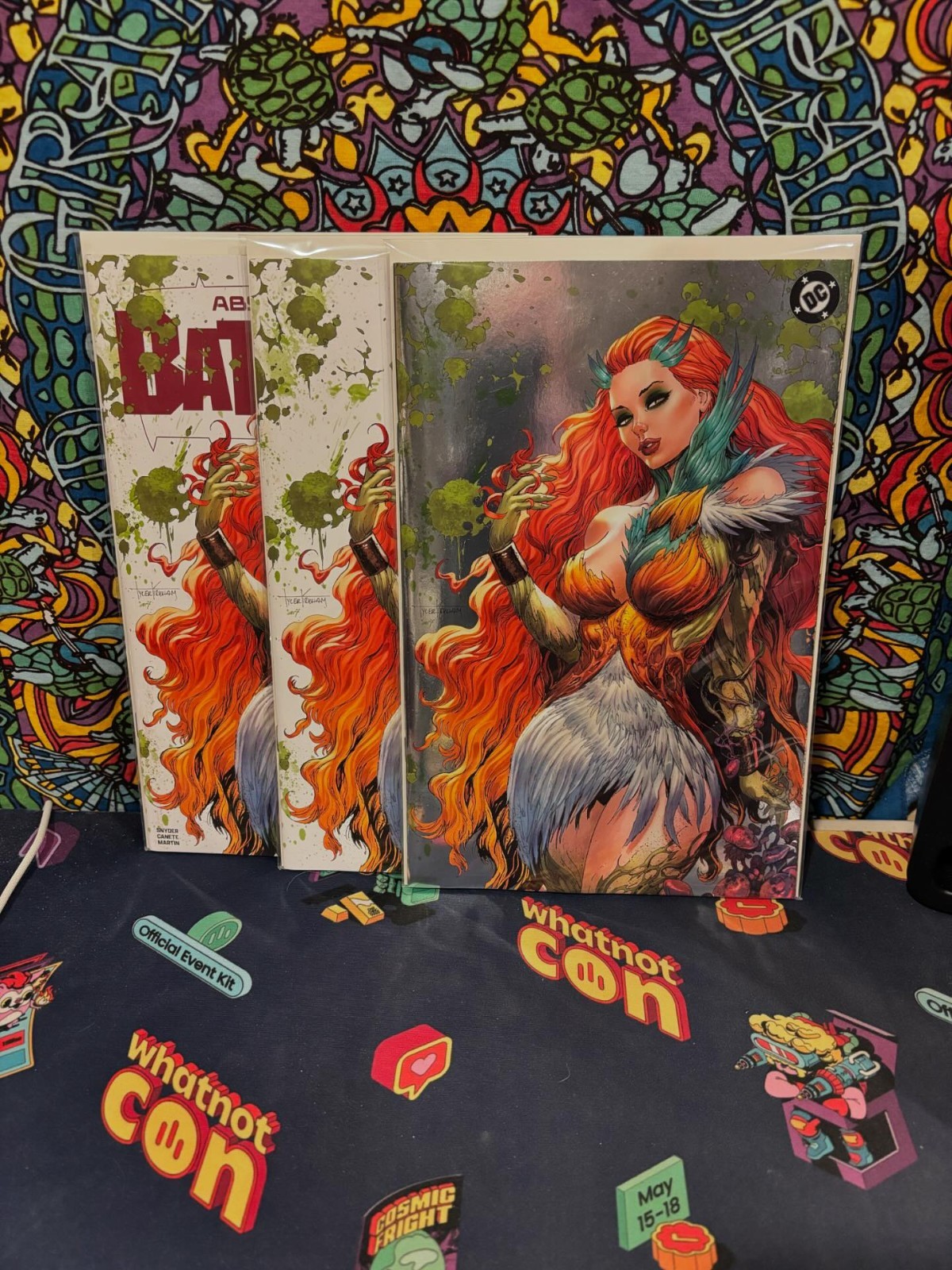 Absolute Batman #17 Tyler Kirkham Poison Ivy VIRGIN + TRADE + SPOT FOIL Set of 3