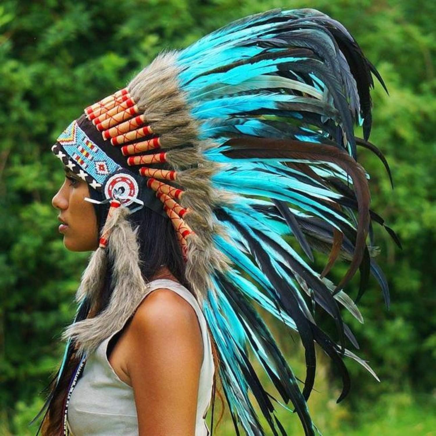 Handmade Native American Inspired Headdress