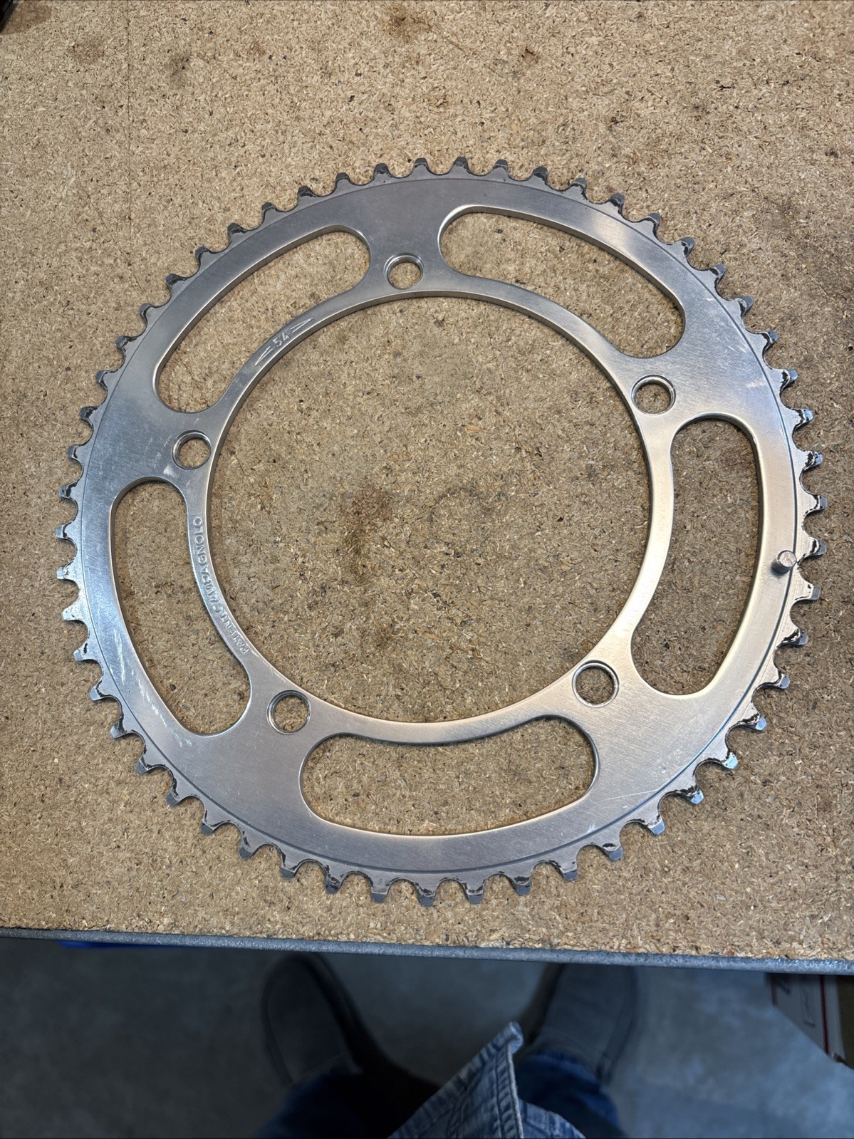 campagnolo nuovo record Large Chainring 54 Tooth 144 BCD - Very Good Used Cond