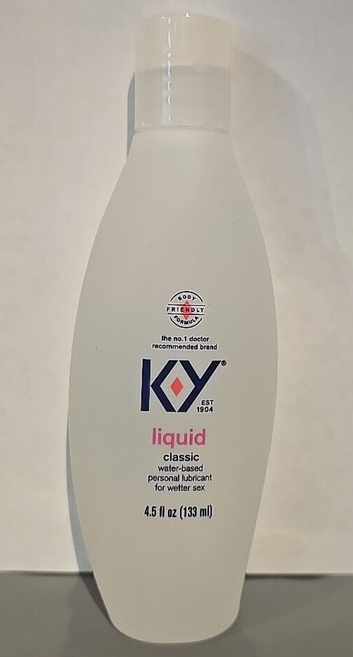 K-Y KY Liquid Classic Smooth Water Based Personal Lubricant 4.5 oz
