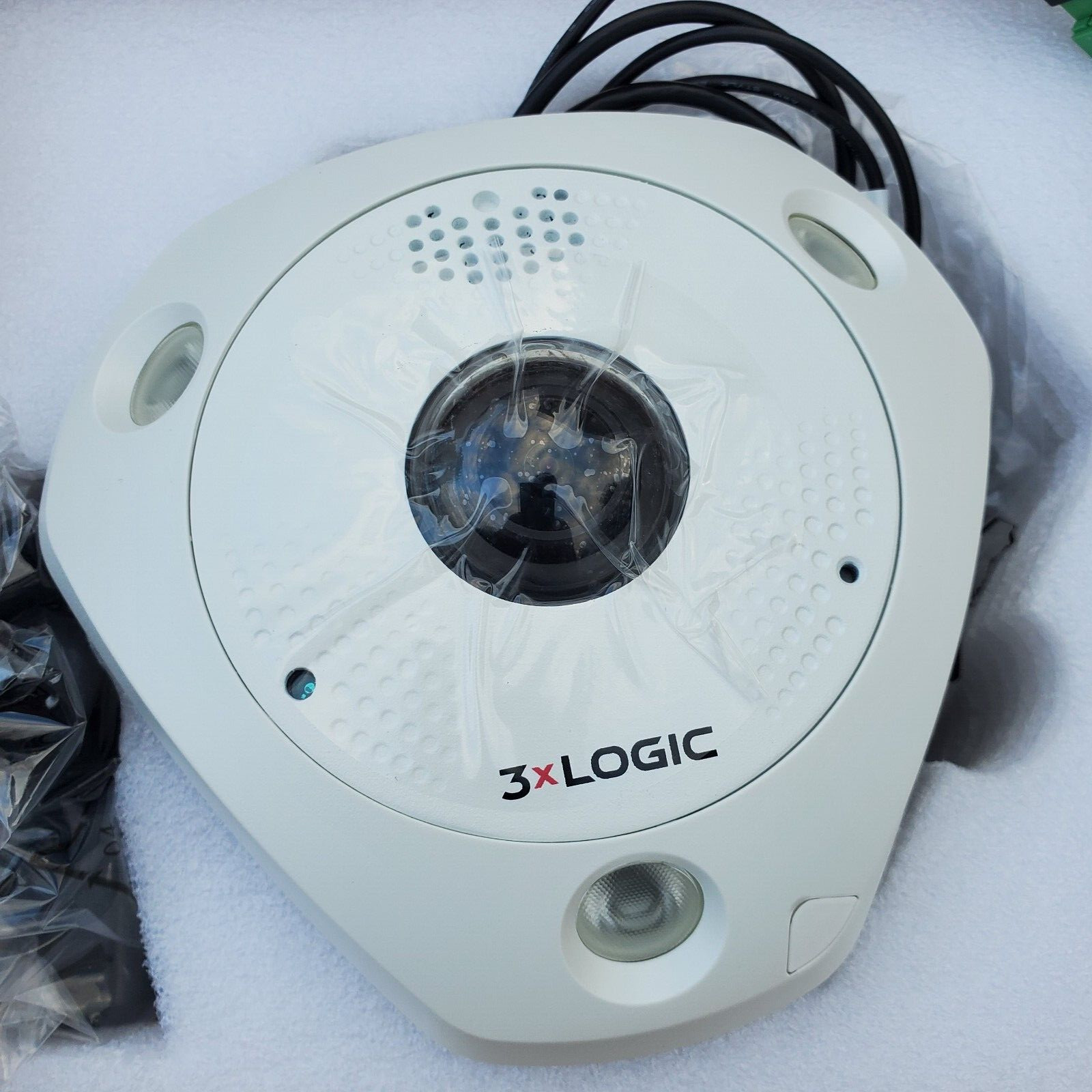 3xLOGIC VX-6M-360-IA6 Visix 6MP 360 Hemispheric IP Camera Pro Series