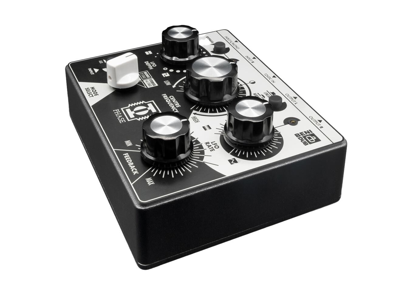 Benidub PHASE Desktop Optical Stereo Phaser EFFECTS - NEW - PERFECT CIRCUIT