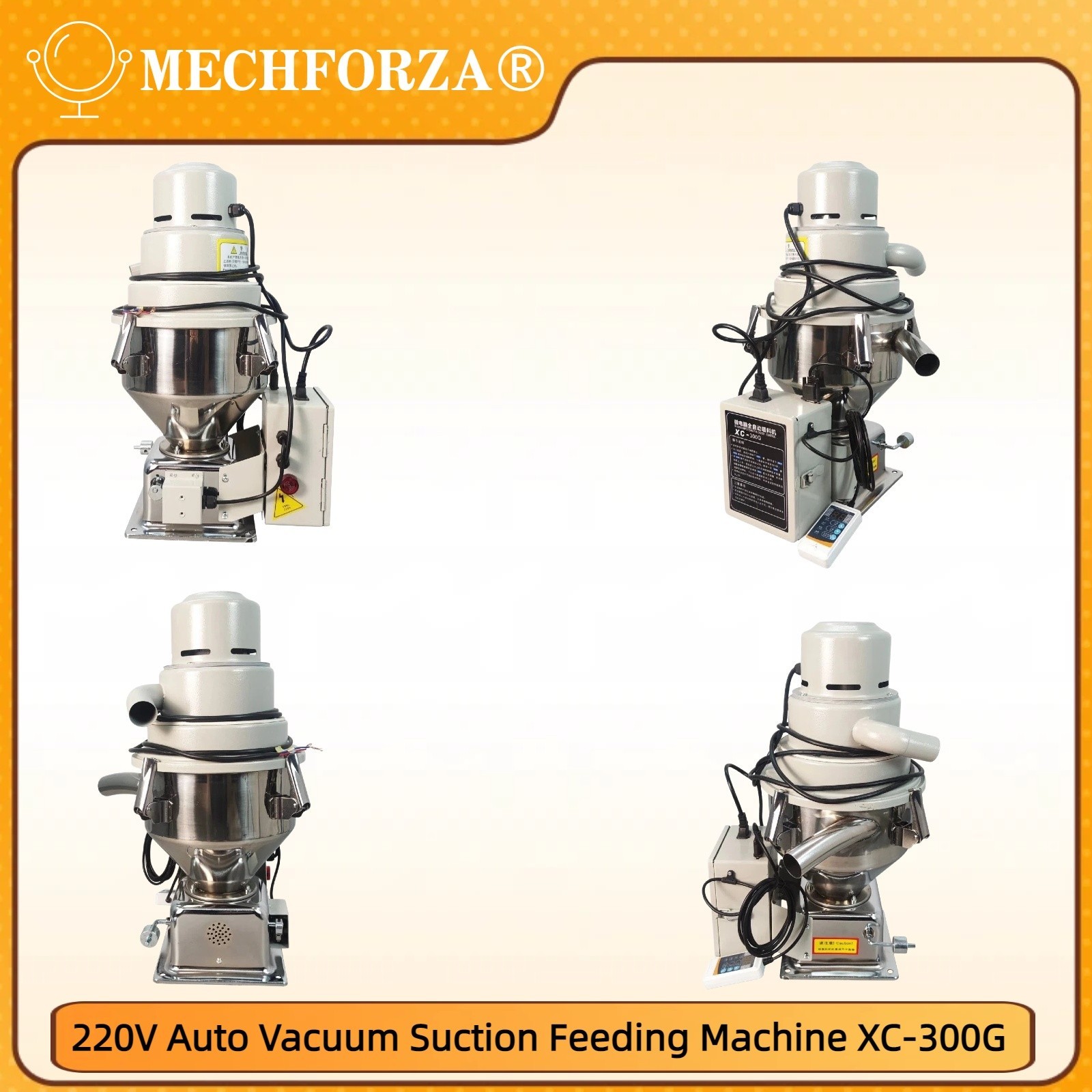 220V Auto Loader Vacuum Suction Feeding Machine Materials Feeder XC-300G