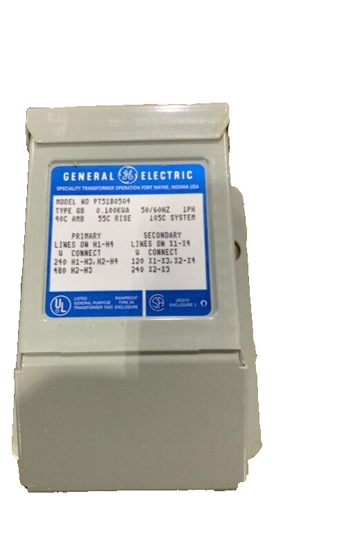 *NOS* GE 9T51B0504 .100KVA Transformer