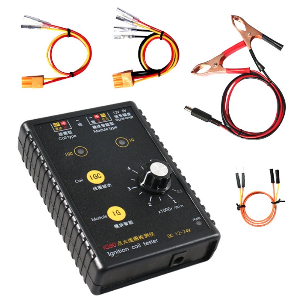 IG80 Car Ignition Coil Tester Natural Gas Gasoline Auto Ignition Coil Detector