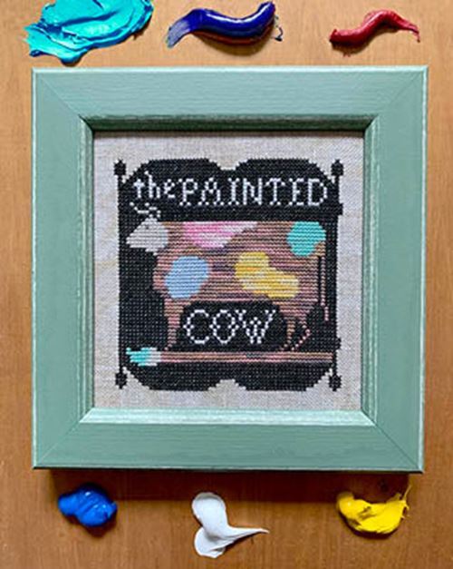 Painted Cow by Carriage House Samplings cross stitch pattern
