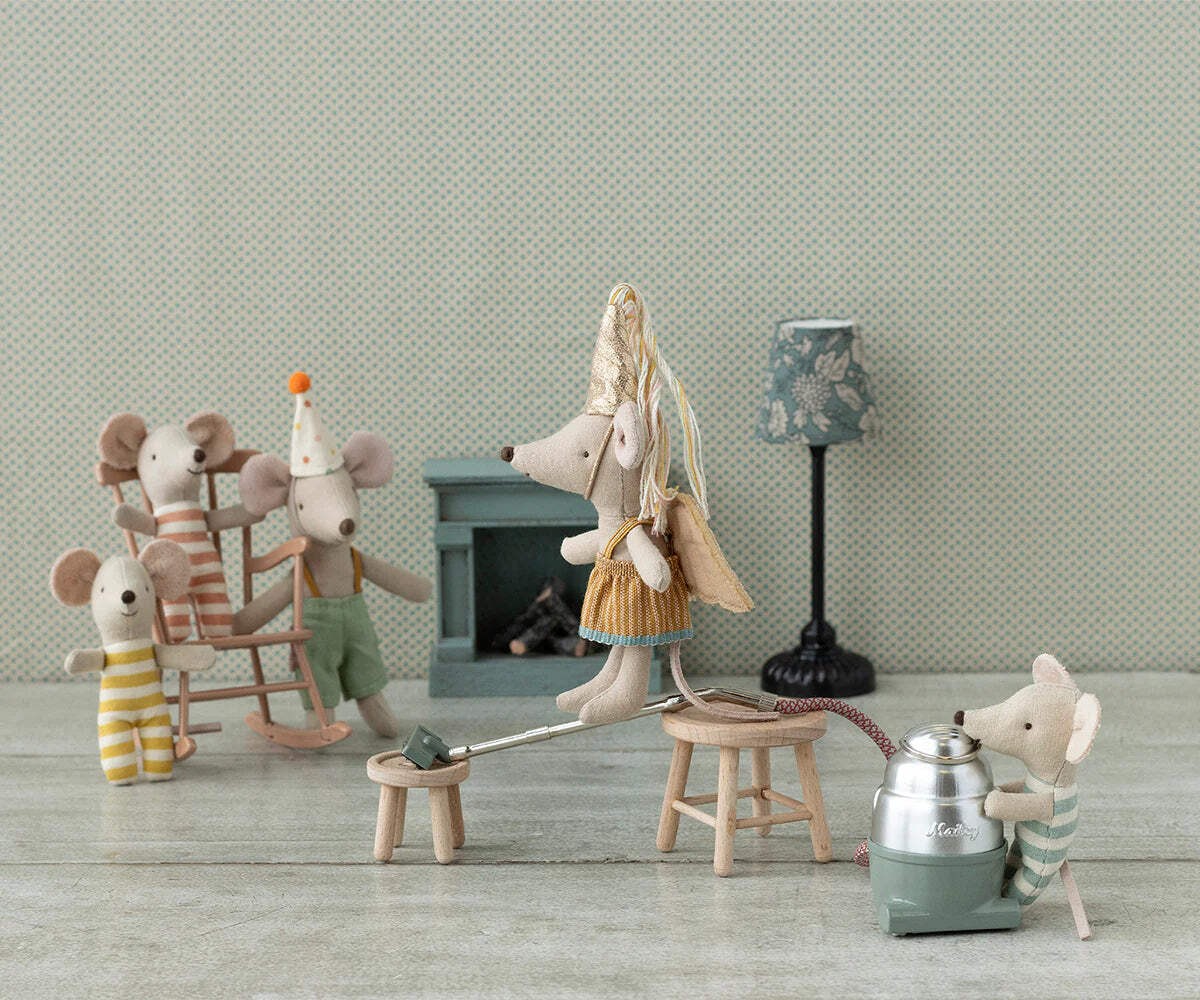 Maileg Table and stool set, Mouse
