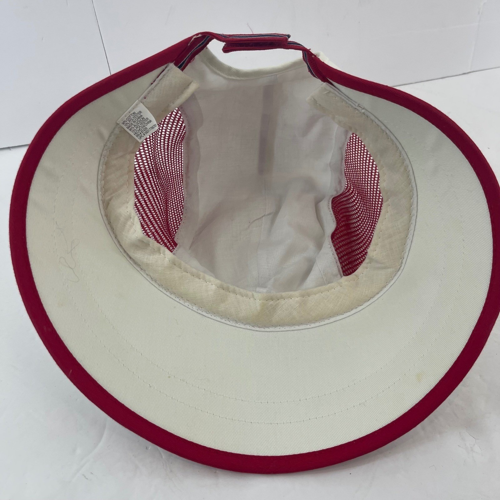 Wide Brim Bucket Hat Womens Patriotic Star Gems Nautical Coast Mesh 4th of Juiy