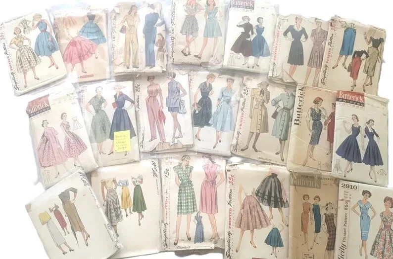 1940s/50s Vintage Sewing Pattern More than Main Pic U Pick