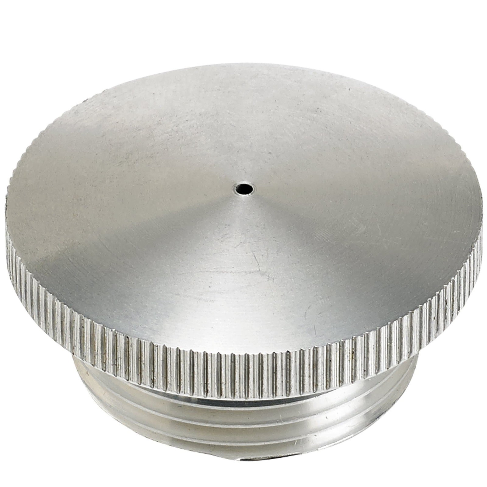 Lowbrow small Aluminum Gas or Oil Cap vented 1-5/16"-12 harley bobber USA