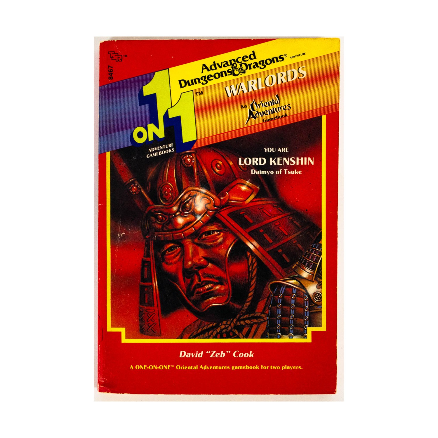 TSR One on One Gameb  Oriental Adventures - Warlords, You are Lord Kenshin  VG